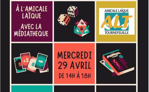 Après-midi jeux avec la médiathèque