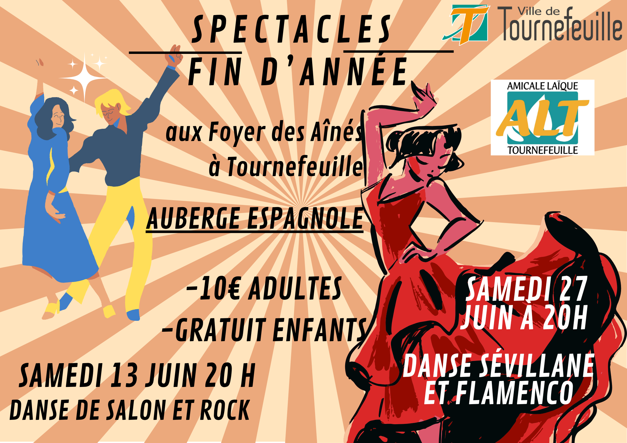Spectacles des sections danse de l&rsquo;ALT